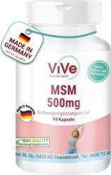 ViVe Supplements MSM 500 mg -