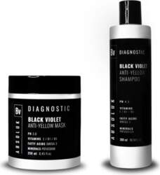 ABSOLUK, COMBO BLACK-VIOLET (shampoo + mask)
