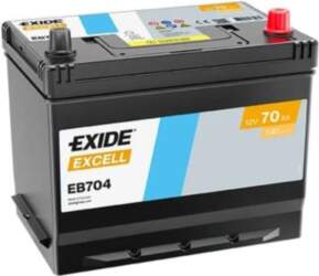 EXIDE EB704 AKB EXIDE 12V 70Ah