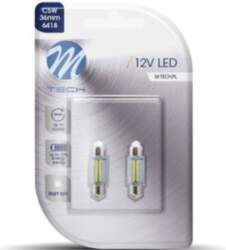 M-TECH LB085W LED gaismas spuldze C5W