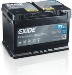 EXIDE EA770 Akumulators EXIDE 77Ah/760A PREMIUM