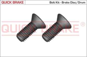 Skrūvju komplekts, Bremžu disks QUICK BRAKE