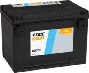 EXIDE EB708 70Ah 740A akumul. EXIDE