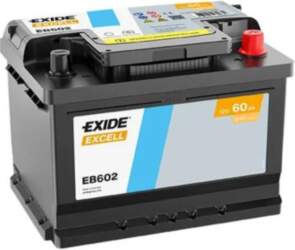 EXIDE _EB602 AKB EXIDE 12V 60Ah