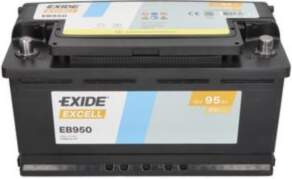 EXIDE EB9500 Akumulators EXIDE 95Ah/800A EXCELL