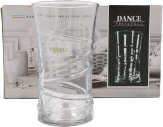 Glāzes sulas 6gab. 300ml