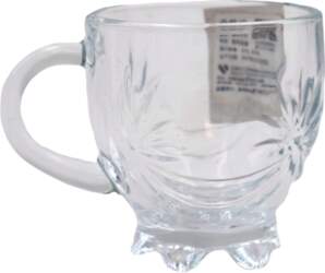 Krūze stikla 160ml Ø7cm H7cm
