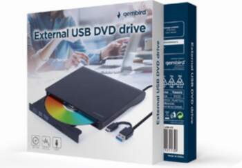 Gembird  External USB DVD Drive |