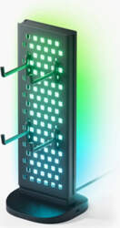 Nanoleaf Pegboard Desk Dock - Illuminated