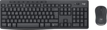 Logitech Wireless Keyboard (QWERTY) and Mouse