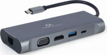 Gembird A-CM-COMBO7-01 notebook dock/port replicator USB