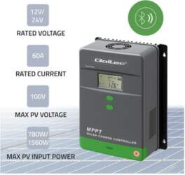Qoltec Solar charge controller MPPT 60A