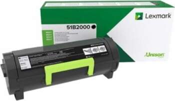Toner Lexmark 51B2000 Black Oryginał  (51B2000)