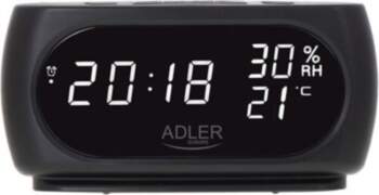Adler | Clock with Thermometer |