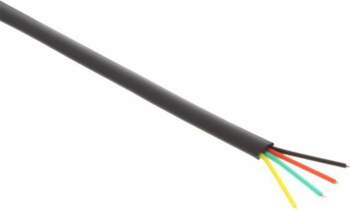 InLine Modularny kabel 6 żył, Black