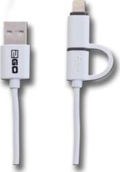 Kabel USB 2GO USB-A - microUSB