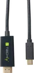 Kabel USB Techly USB-C - HDMI
