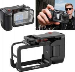 Telesin protective case with handle for