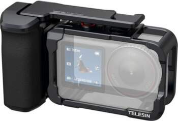 Telesin protective case with handle for