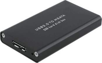 Kieszeń MicroStorage mSATA - USB3.0