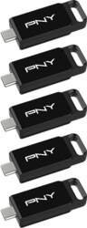 Pendrive PNY Elite 5-Pack, 64 GB
