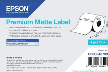 Epson Epson Premium Matte Label -