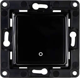 Shelly wall switch 1 button (black)