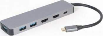 Gembird Adapter USB-C Hub USB-C PD
