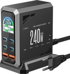 Blitzwolf BW-S31 2xUSB-A, 4xUSB-C, PD, 240W