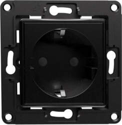 Shelly wall socket (black) | WallsocketBlack
