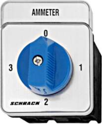 Schrack Technik Ammeter switch for 3