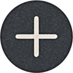 Schrack Technik Button plate flat with
