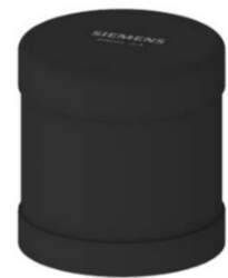 Buzzer element, black, continuous or pulsating
