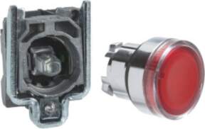 Schneider Electric RED ILLUMINATED PUSHBUTTON SPRING