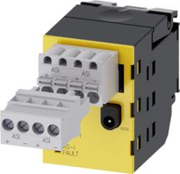 AS-Interface module, 2 safe inputs, black