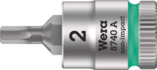 8740 A Zyklop bit socket, 1/4&quot