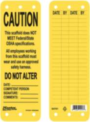 Master Lock S4701 | Scaffold Tags