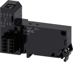 AS-Interface module, 2 safe inputs, black