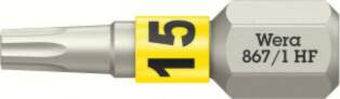 867/1 TORX® HF Bits with holding