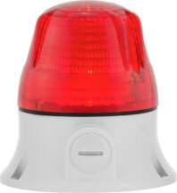 Flashing / flashing light, red, 12-24V