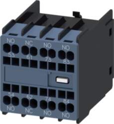Auxiliary switch 3 NO+1 NC, current