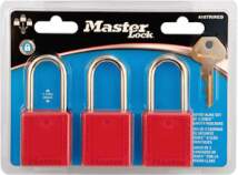 Master Lock 410TRIRED | Keyed-Alike Set