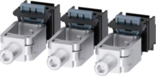 Box terminal, 3 units, accessory for: