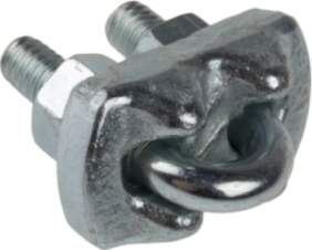 Emergency stop cable clamp, Ø 3