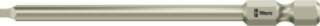 3868/4 Square-Plus bits, stainless, # 1