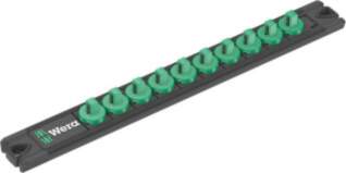9600 Magnetic socket rail, 1/4", empty