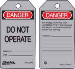 Master Lock S90004 | Custom Sign