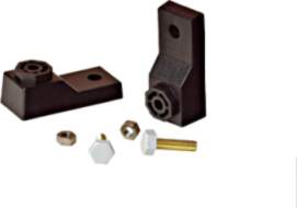 Wall-mounting brackets incl. fixingmaterial for Minipol
