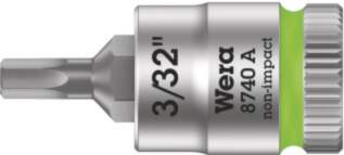 8740 A Zyklop bit socket, 1/4&quot