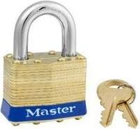 Master Lock 5 | Non-Rekeyable laminated